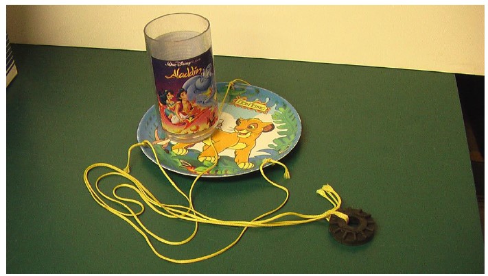 SPINNING GLASS OF WATER