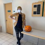 Alex Steiner's spooky pumpkin